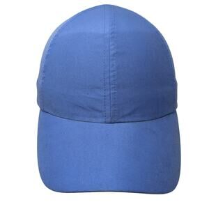 Hind Strapback Baseball Hat Blue One Size Solid Adjustable Outdoor Blank